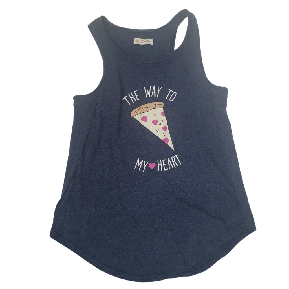 Tucker Tate Pizza Tank Top Size 8 Girls